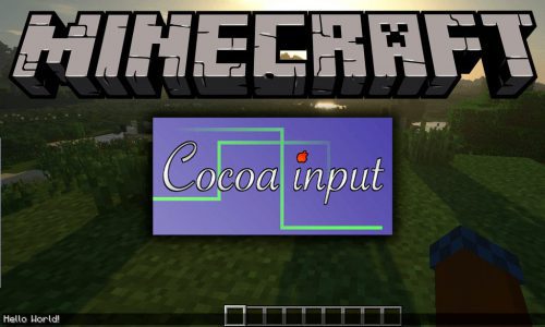 CocoaInput mod for minecraft logo