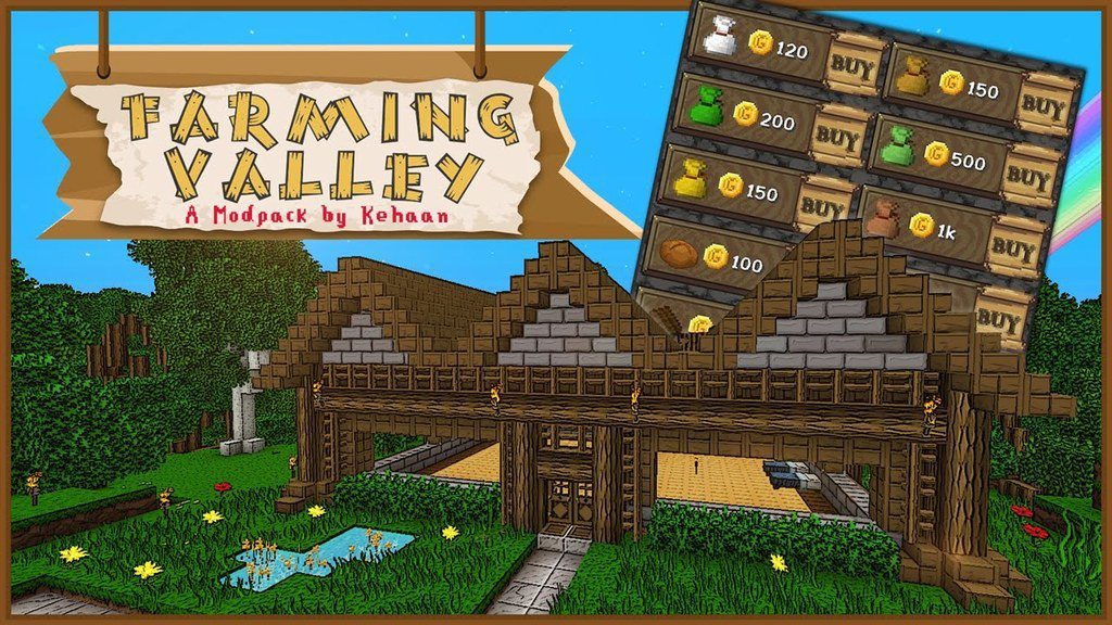 Farming Valley modpack for minecraft logo