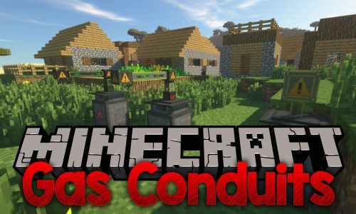 Gas Conduits mod for minecraft logo