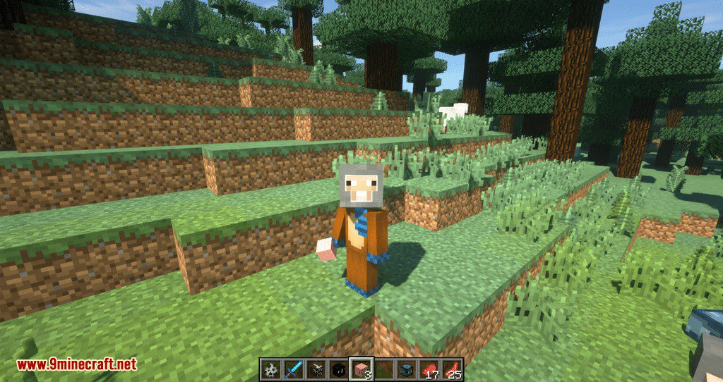 Just Mob Heads mod for minecraft 04