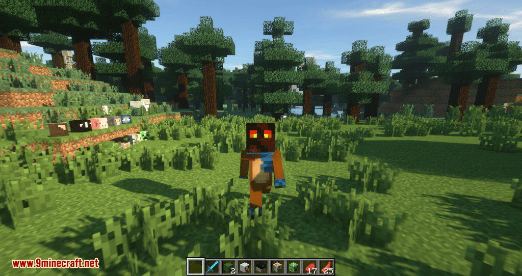 Just Player Head Mod (1.20.4, 1.19.4) - Players Drop Head on Death