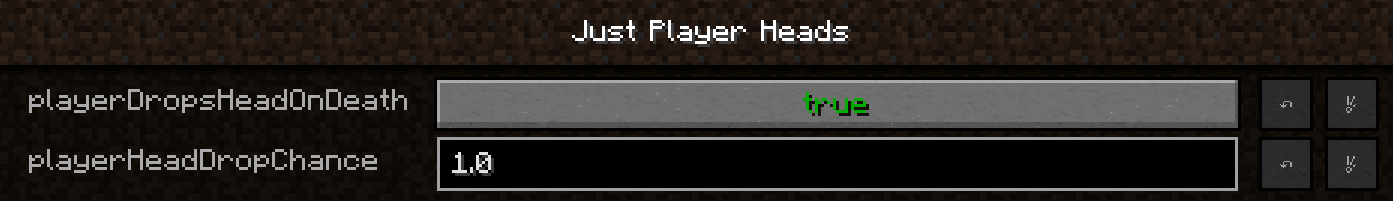 Just Player Head mod for minecraft 11