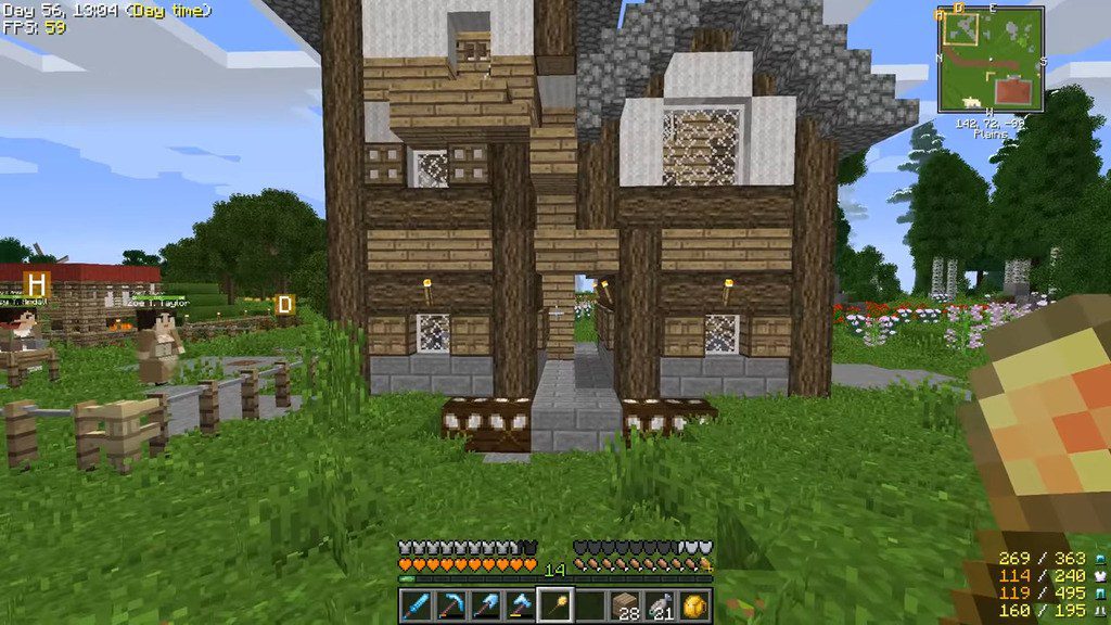 Life in the village mod for minecraft 11