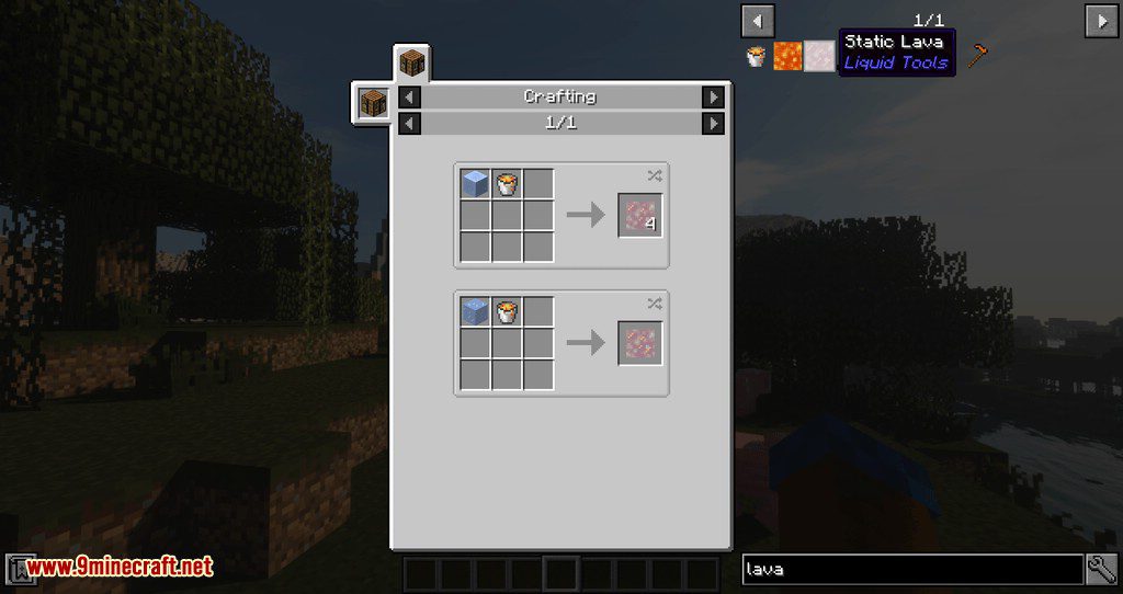 Liquid Tools Mod for minecraft 01