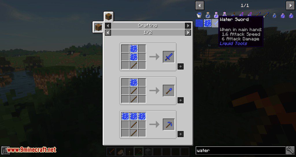 Liquid Tools Mod for minecraft 07