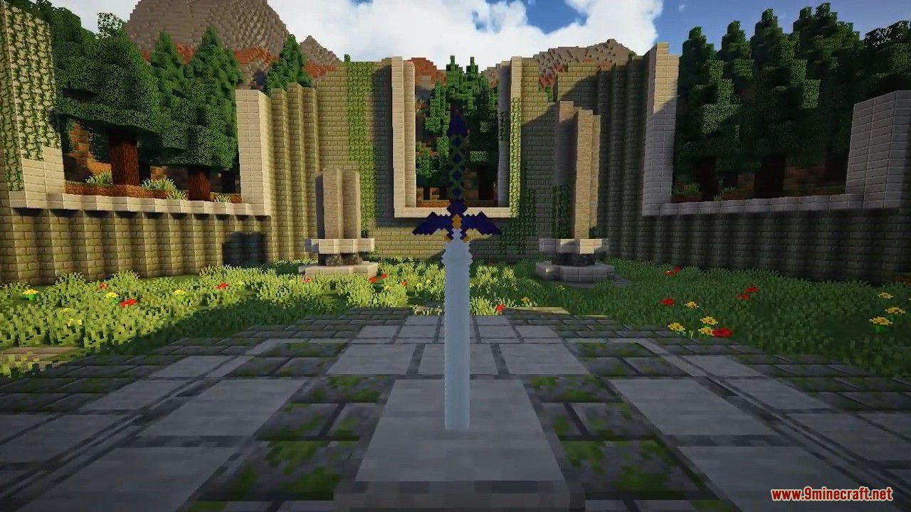 Master Sword for Minecraft 1.2.5 [Texture Pack] by conxdemixta on