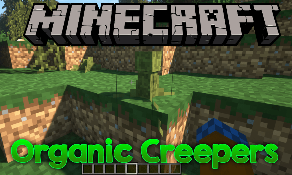 Organic Creepers mod for minecraft logo