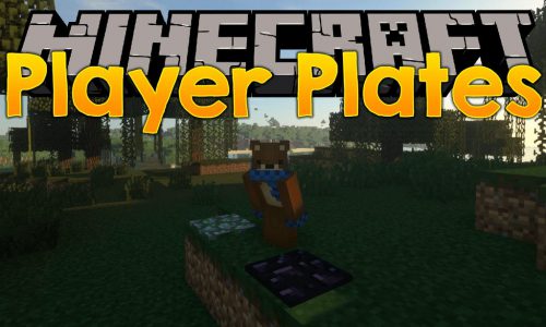 Player Plates mod for minecraft logo