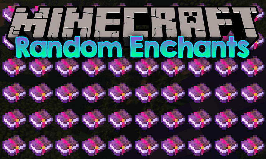 Random Enchants mod for minecraft logo