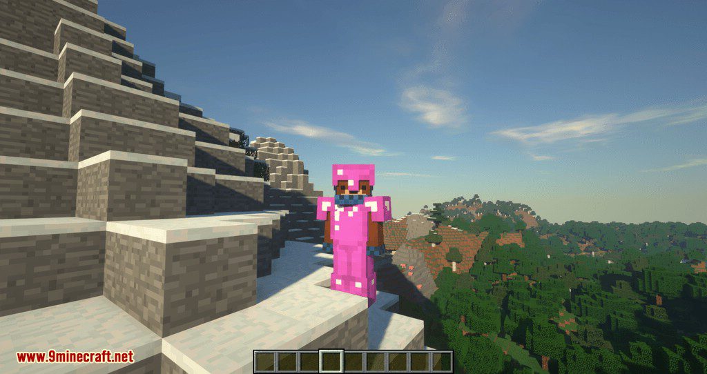 Shiny Gear mod for minecraft 01