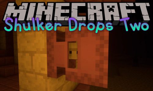 Shulker Drops Two mod for minecraft logo