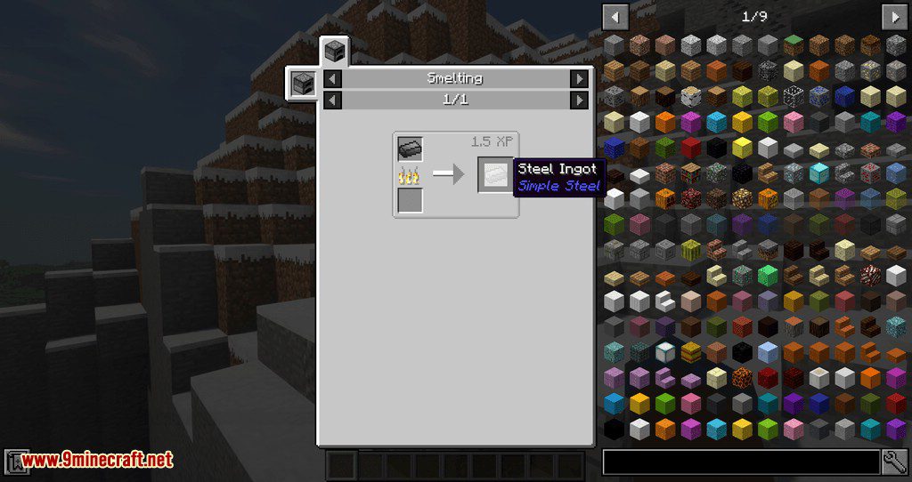 Simple Steel mod for minecraft 02