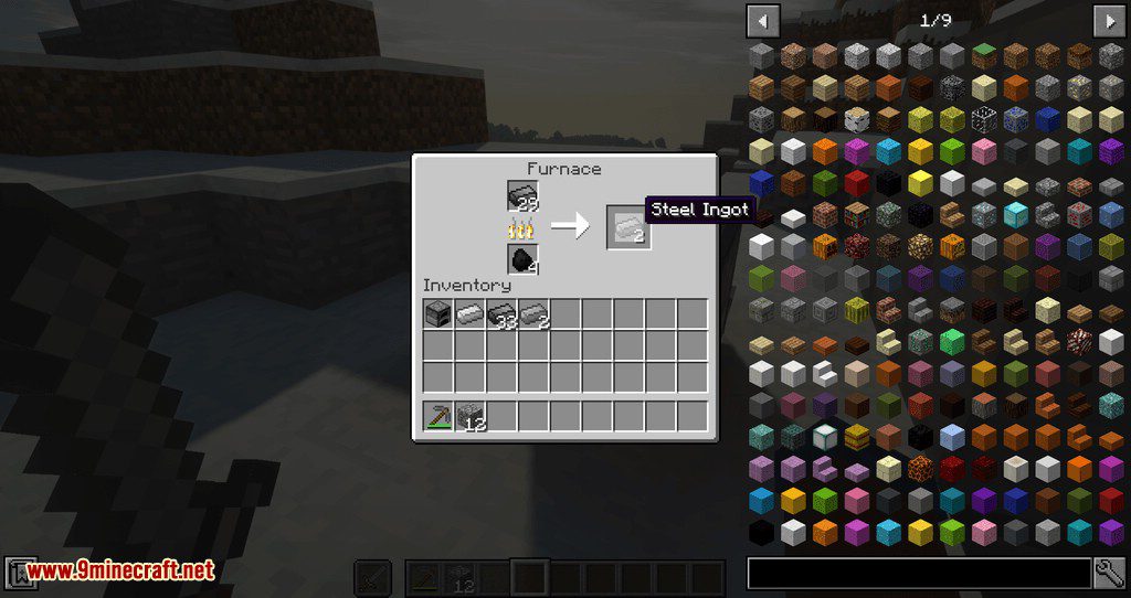 Simple Steel mod for minecraft 10