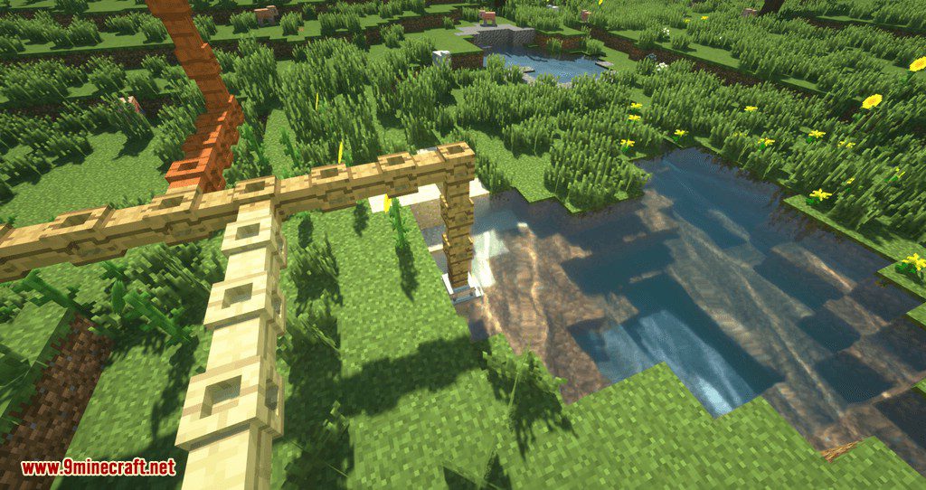 Simple Wooden Pipes mod for minecraft 01