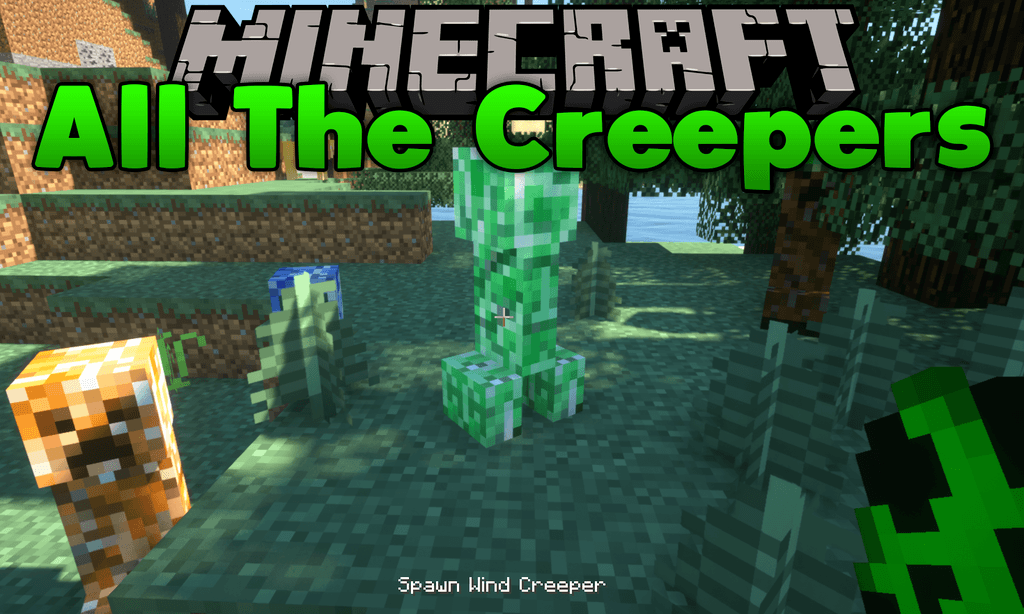 All The Creepers mod for minecraft logo