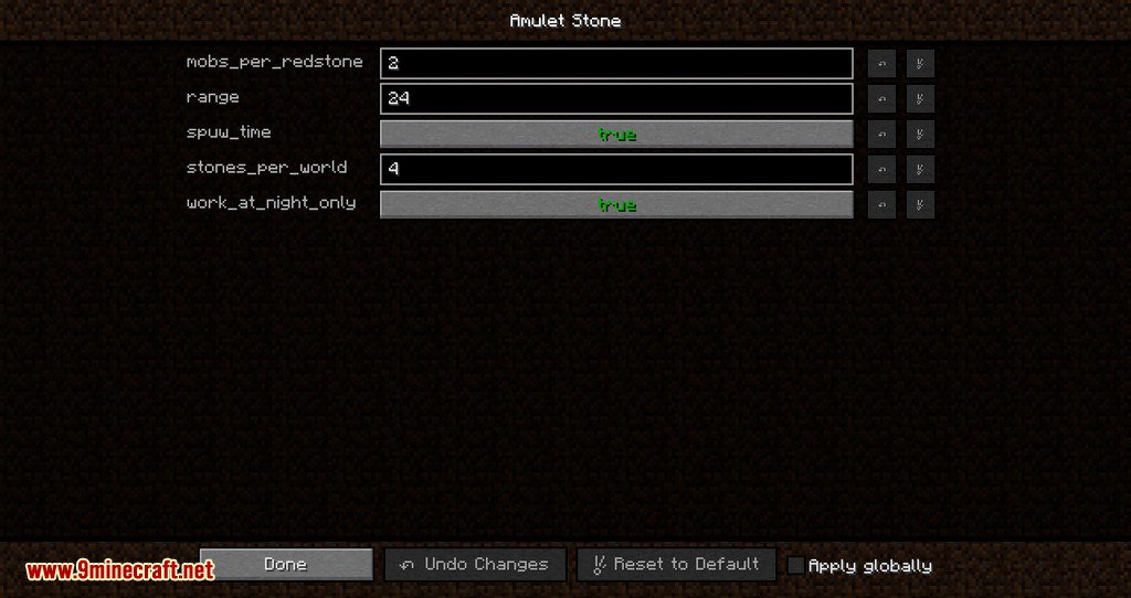 Amulet Stone mod for minecraft 11