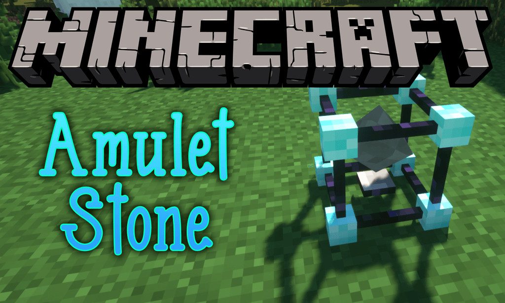 Amulet Stone mod for minecraft logo