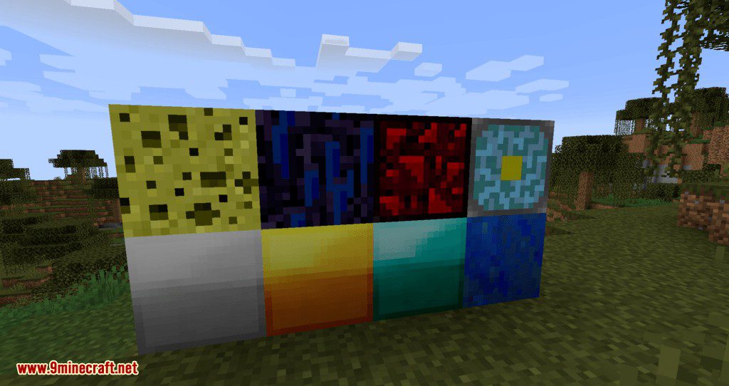 Blockus Mod (1.20.4, 1.19.4) - Just Add Too Many New Blocks