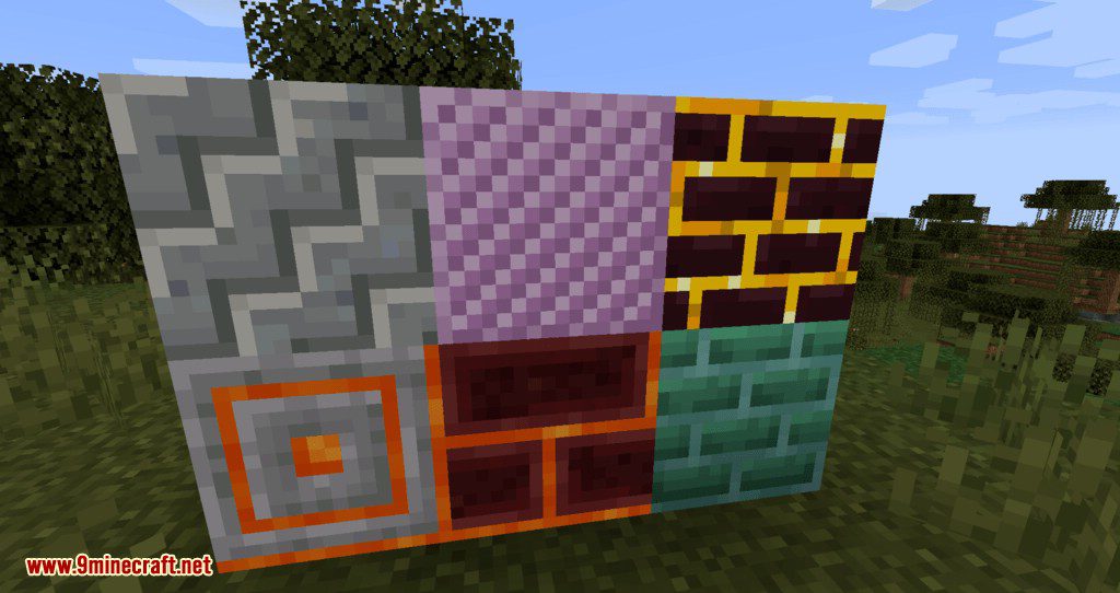 Blockus Mod (1.20.4, 1.19.4) - Just Add Too Many New Blocks