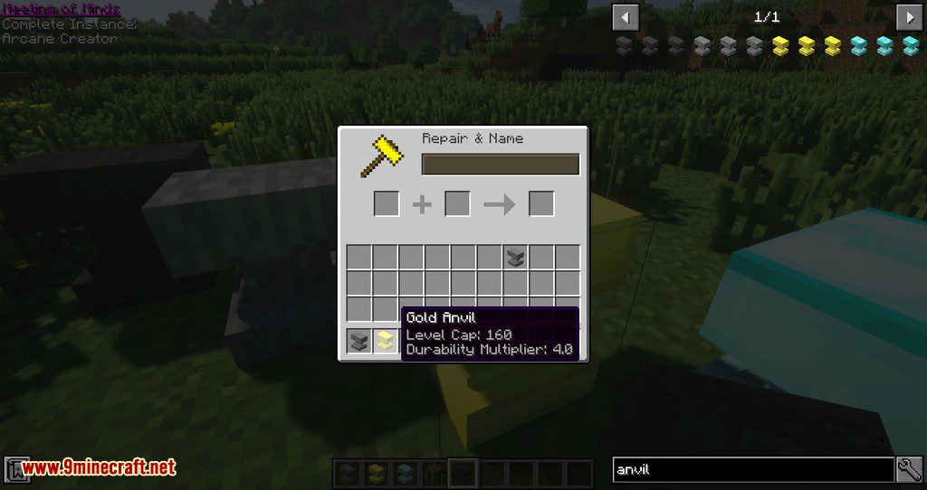 Extra Anvils mod for minecraft 05
