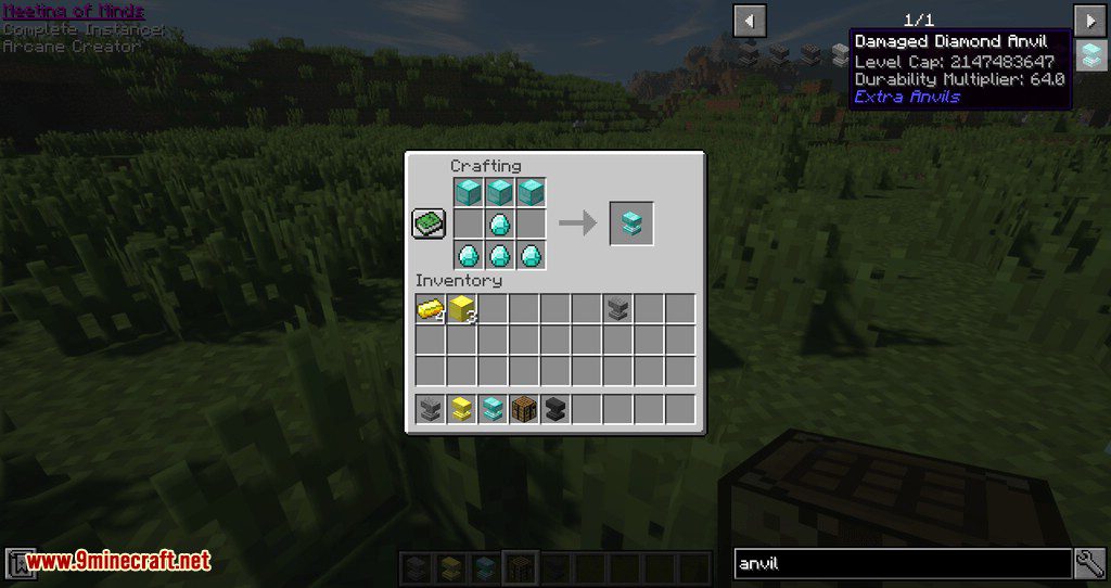 Extra Anvils mod for minecraft 08