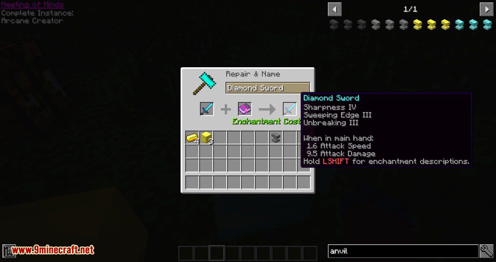 Extra Anvils mod for minecraft 09