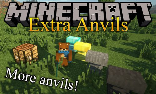 Extra Anvils mod for minecraft logo