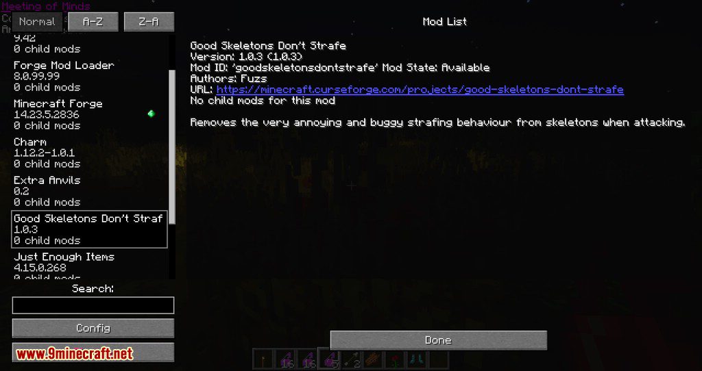 Good Skeleton Don_t Strafe mod for minecraft 10