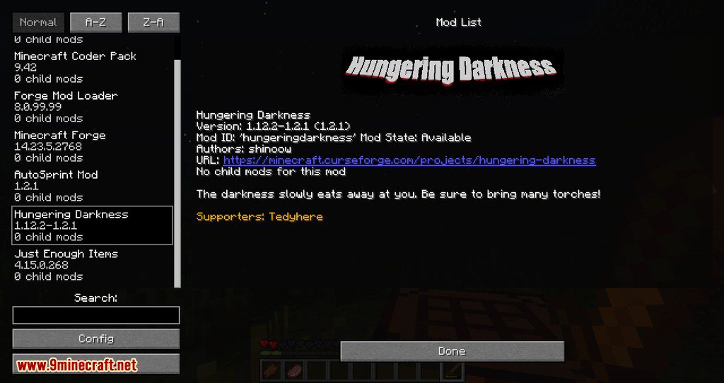 Hungering Darkness mod for minecraft 10