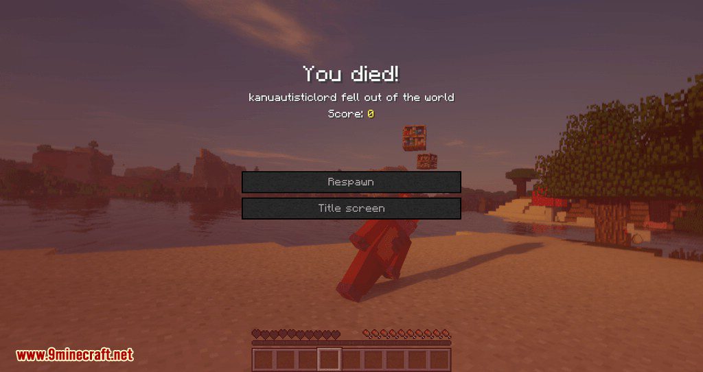 Hurt Animation Remover mod for minecraft 03