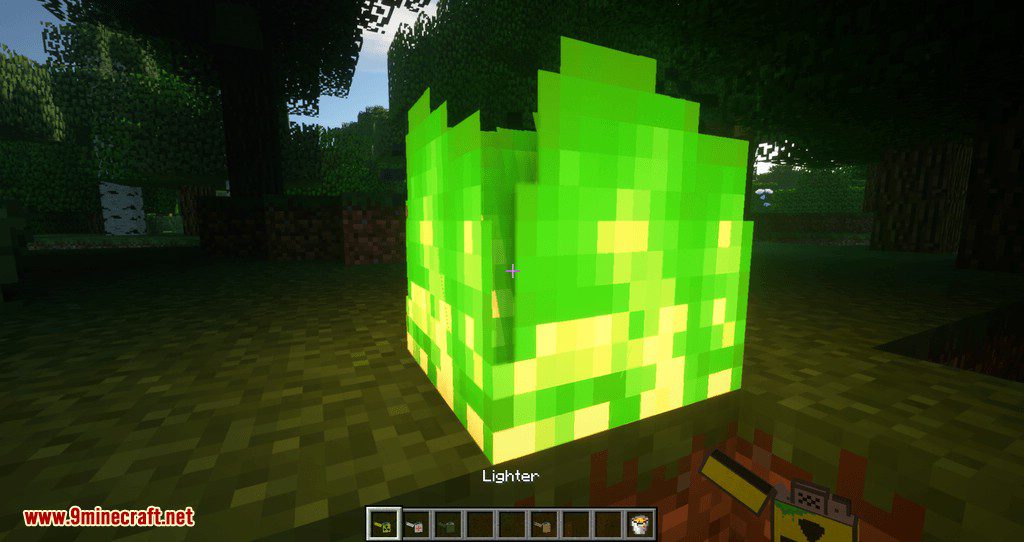 Lighter Mod for minecraft 11