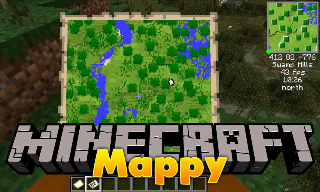 Mappy mod for minecraft logo