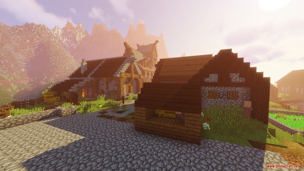 Medieval Village with Castle Map Screenshots (1)