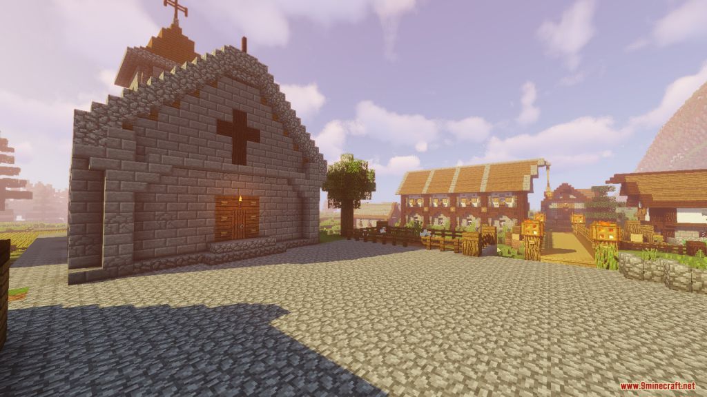 Medieval Village with Castle Map Screenshots (2)