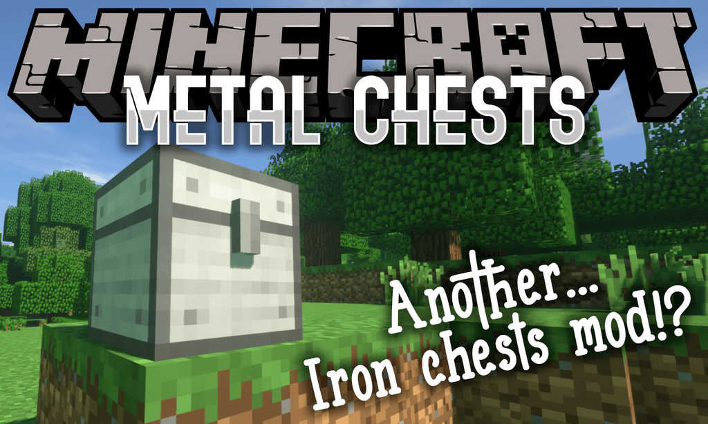 Metal Chests mod for minecraft logo