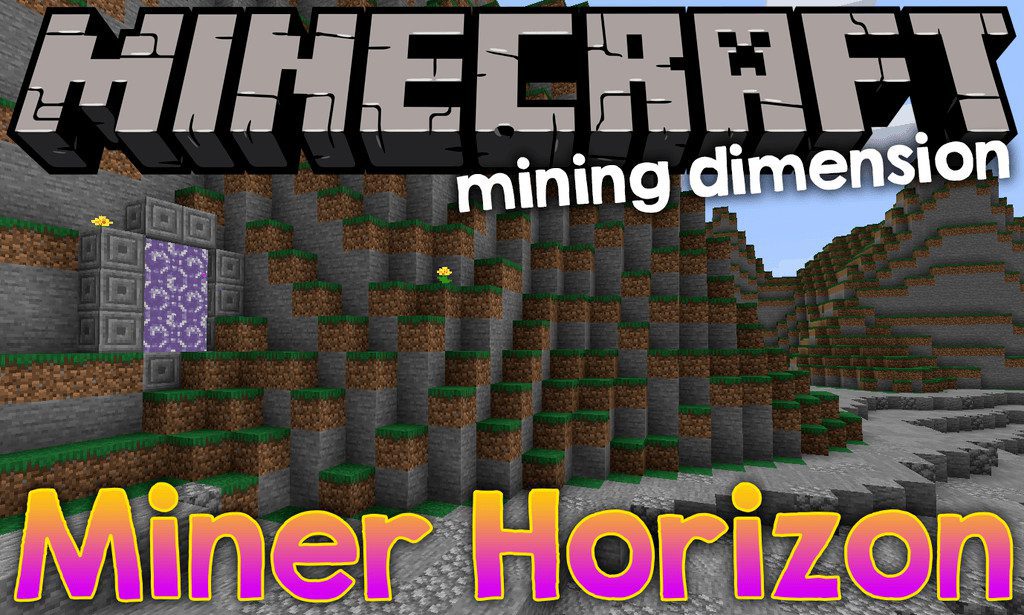Miner Horizon mod for minecraft logo