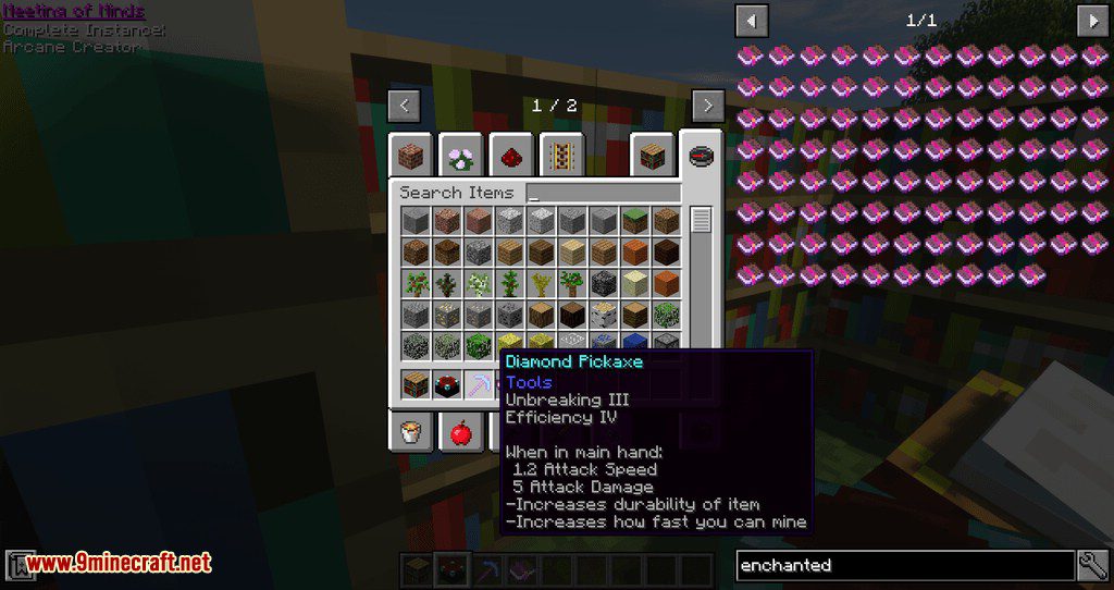 Named Enchantments mod for minecraft 11