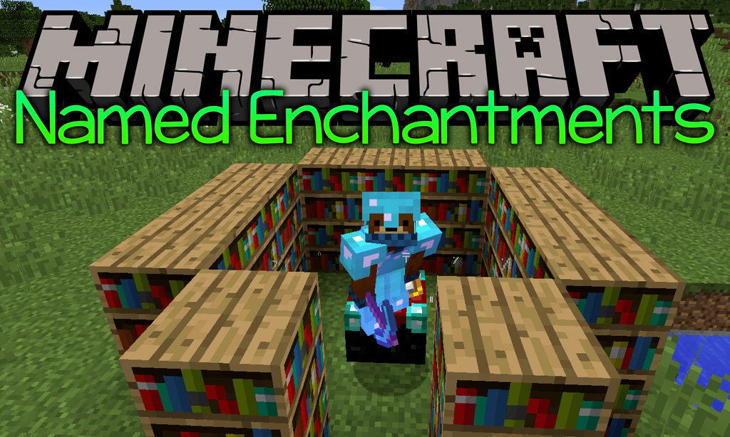 Named Enchantments mod for minecraft logo