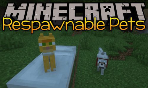 Respawnable Pets mod for minecraft logo