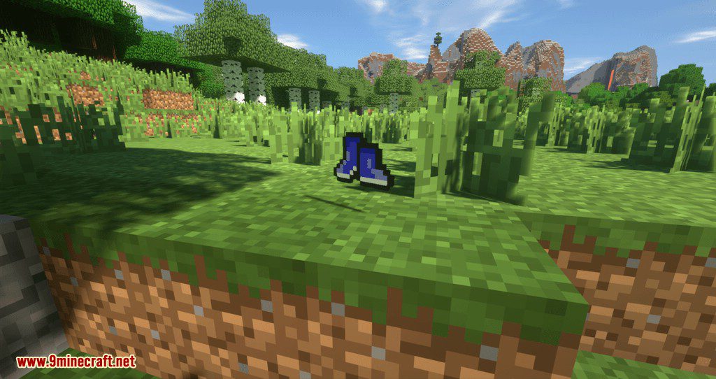 Running Shoes mod for minecraft 02
