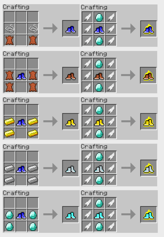 Running Shoes mod for minecraft 21