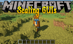 Scaling GUIs mod for minecraft logo