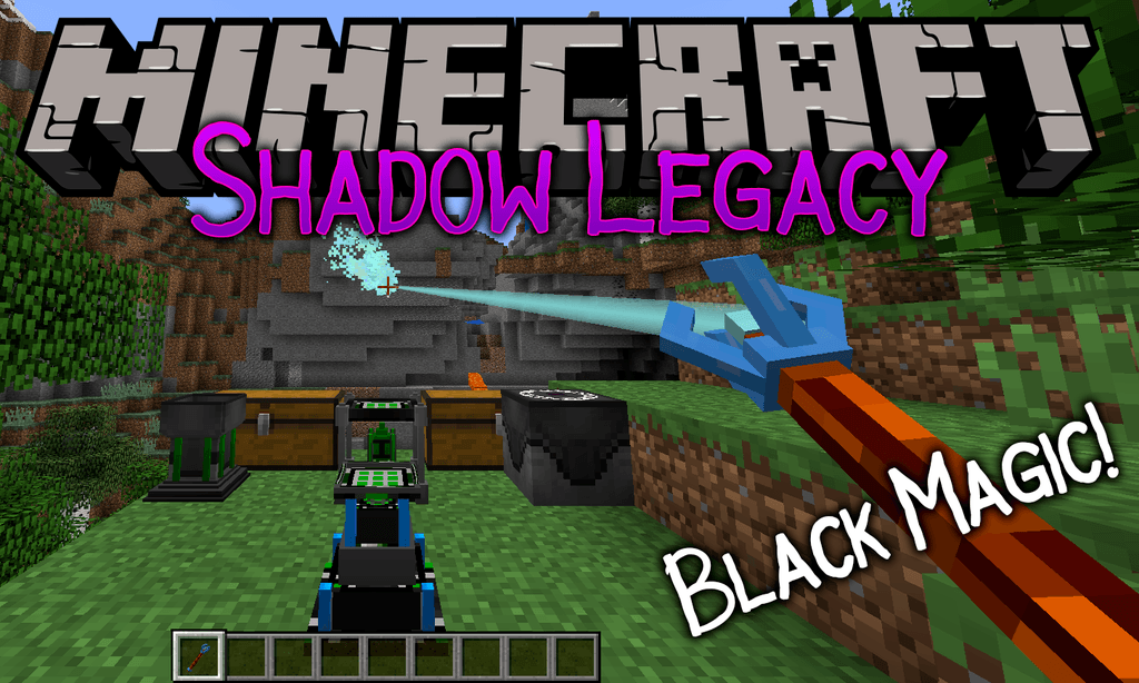 Shadow Legacy mod for minecraft logo