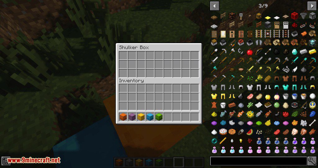 Shulker Inventory mod for minecraft 02