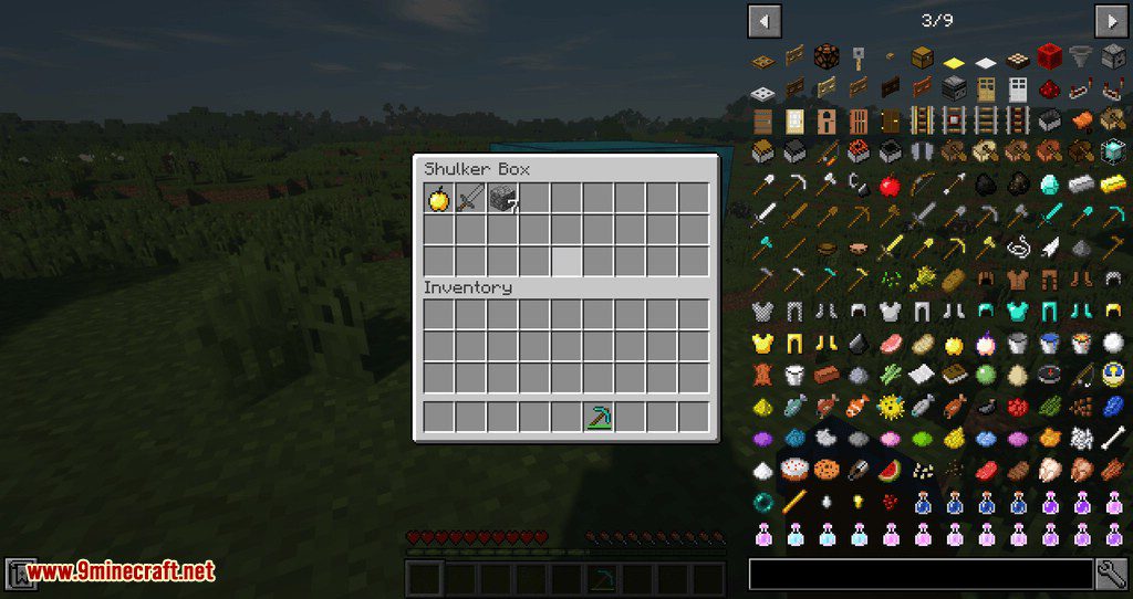 Shulker Inventory mod for minecraft 05