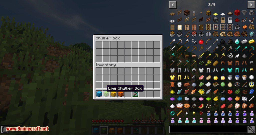 Shulker Inventory mod for minecraft 09