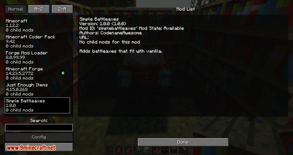 Simple Battleaxe mod for minecraft 11