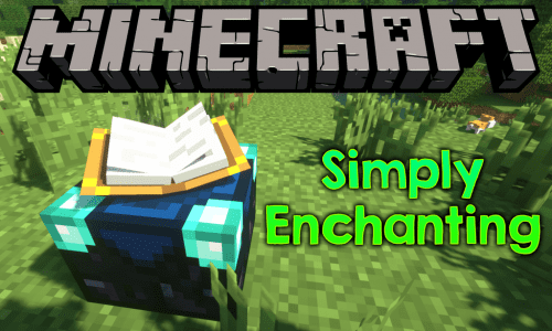 Simply Enchanting mod for minecraft logo