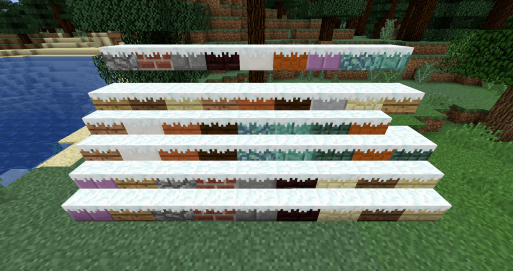 Snow Variants mod for minecraft 21