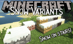 Snow Variants mod for minecraft logo